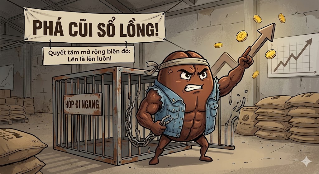 Phân tích Robusta 07/01: Thị trường đã có một cú 